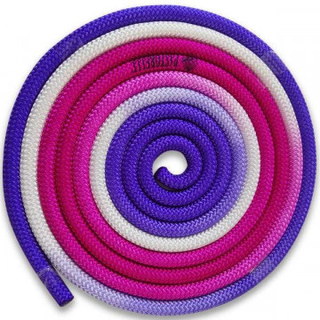 Скакалка PASTORELLI MULTICOLOR New Orleans белый-фуксия-сиреневый