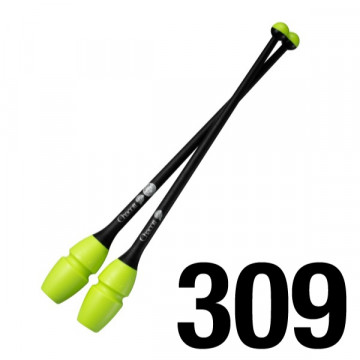 Булавы Chacott Rubber 45,5см Лайм-Чёрный 309