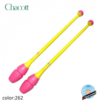 Булавы Chacott длина 45,5 см Розово-Желтые (вставляющиеся) 